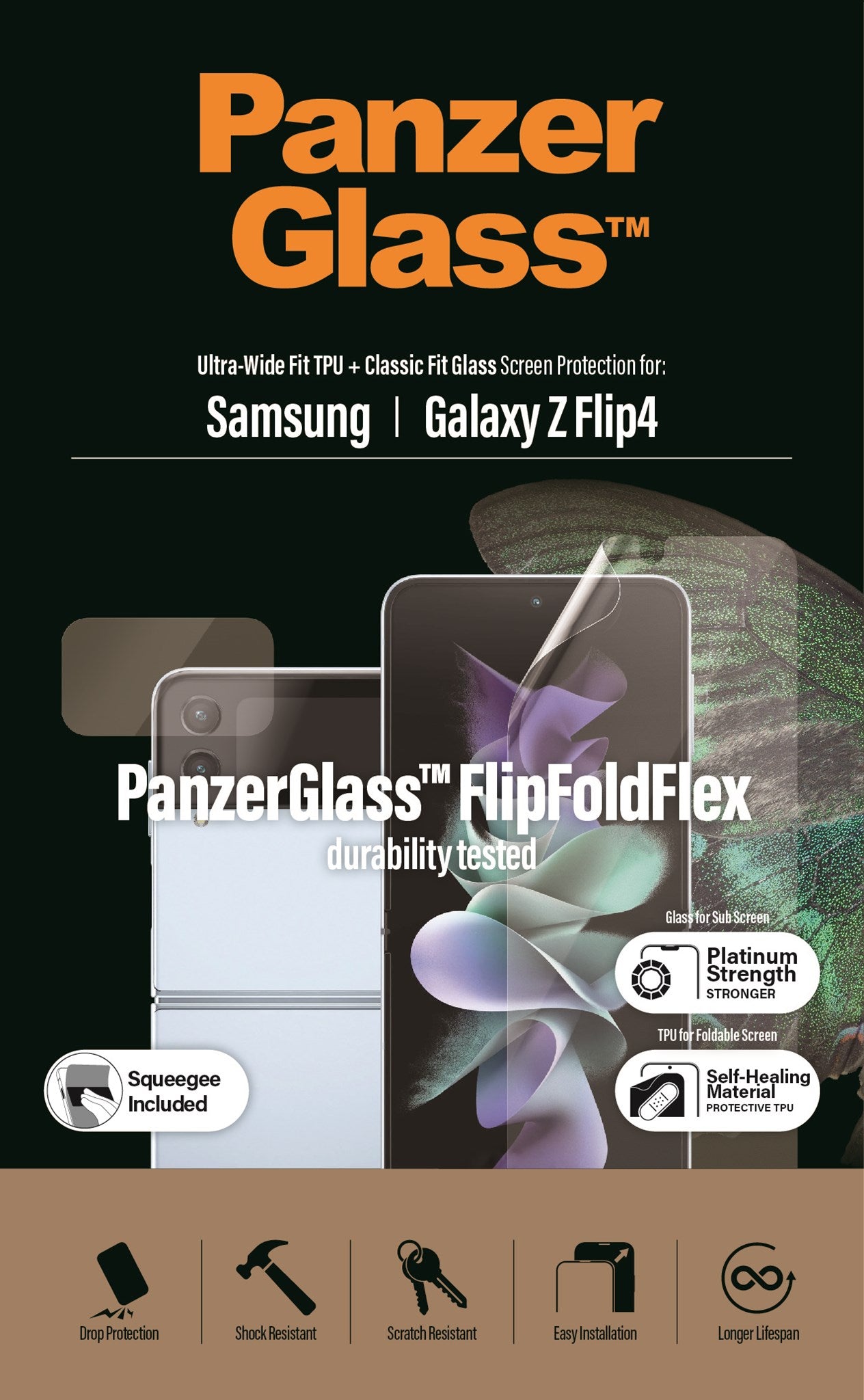 PanzerGlass® Dislayschutz Samsung Galaxy Z Flip4